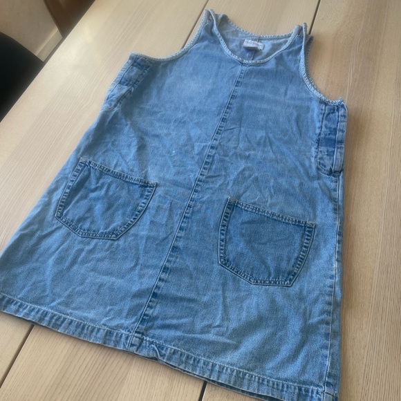 French Dressing Dresses & Skirts - Vintage French Dressing Jean dress size 16, Plus Size denim dress with pockets